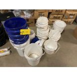 Plastic Buckets, Rigging Fee: $10