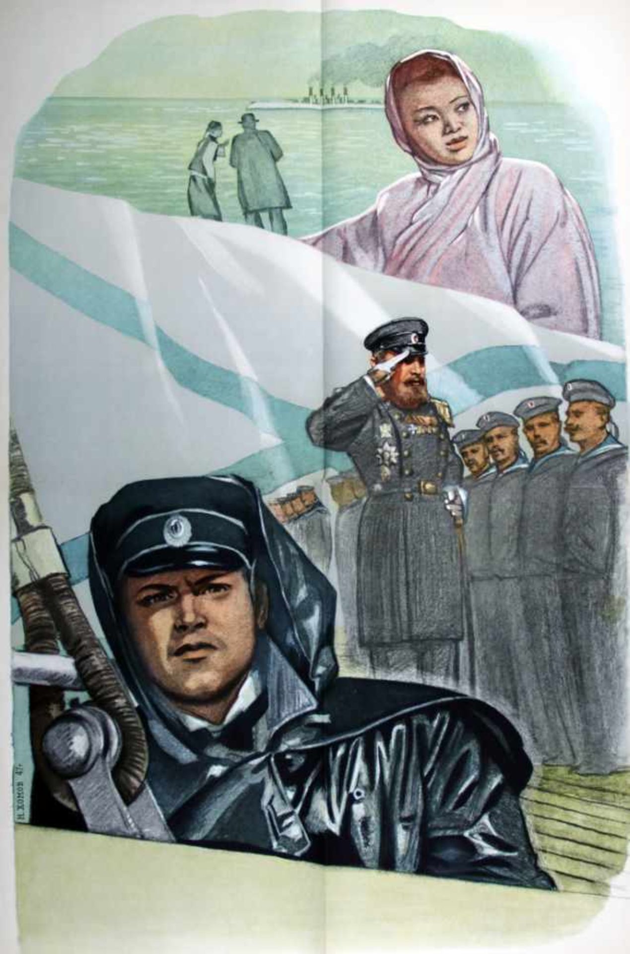 Plakate. - Sowjetische Plakate. - Zwei sowjetische Filmplakate von Sovexportfilm zu "Kreuzer