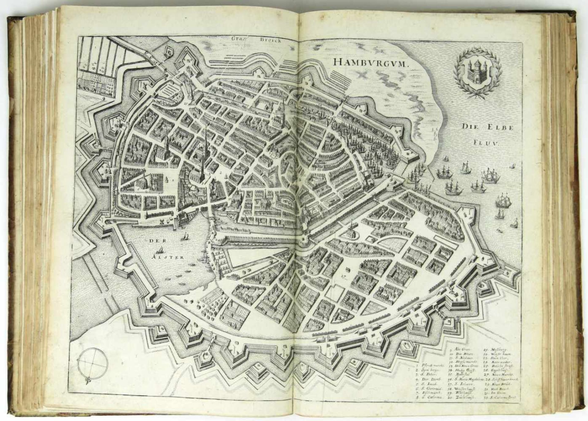 Allgemein. - Merian, Matthäus. - (Zeiller, Martin): Topographia Saxoniae Inferioris Das ist - Bild 6 aus 7