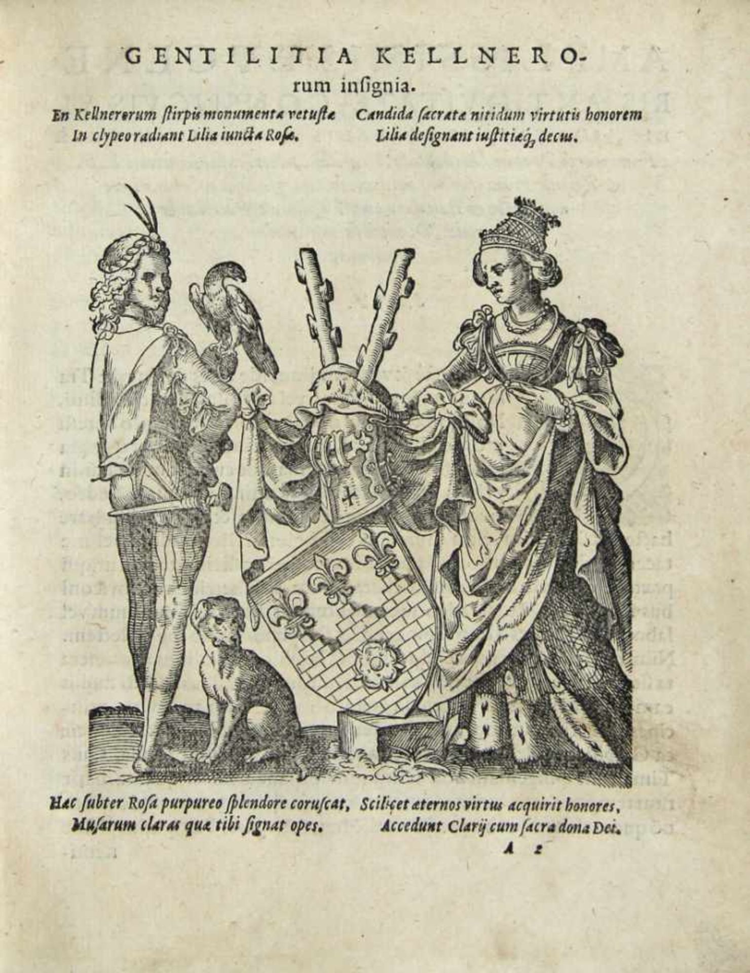 Amann, Jost. - (Lonicer, Philipp): Insignia sacrae Caesareae maiestatis, principum electorum, ac - Bild 2 aus 7