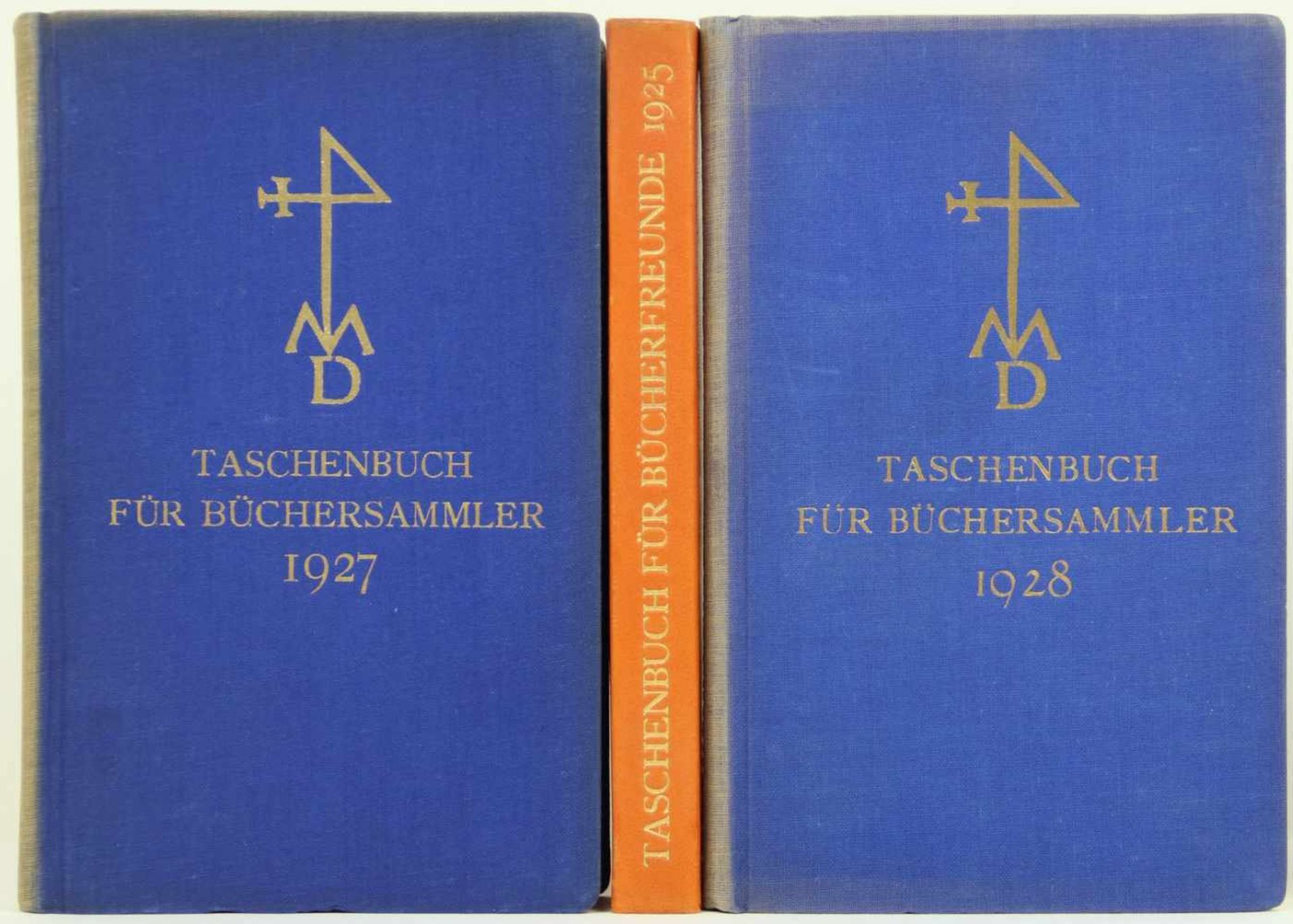 Taschenbuch für Bücherfreunde (später: für Büchersammler). Herausgegeben von Albert Schramm.