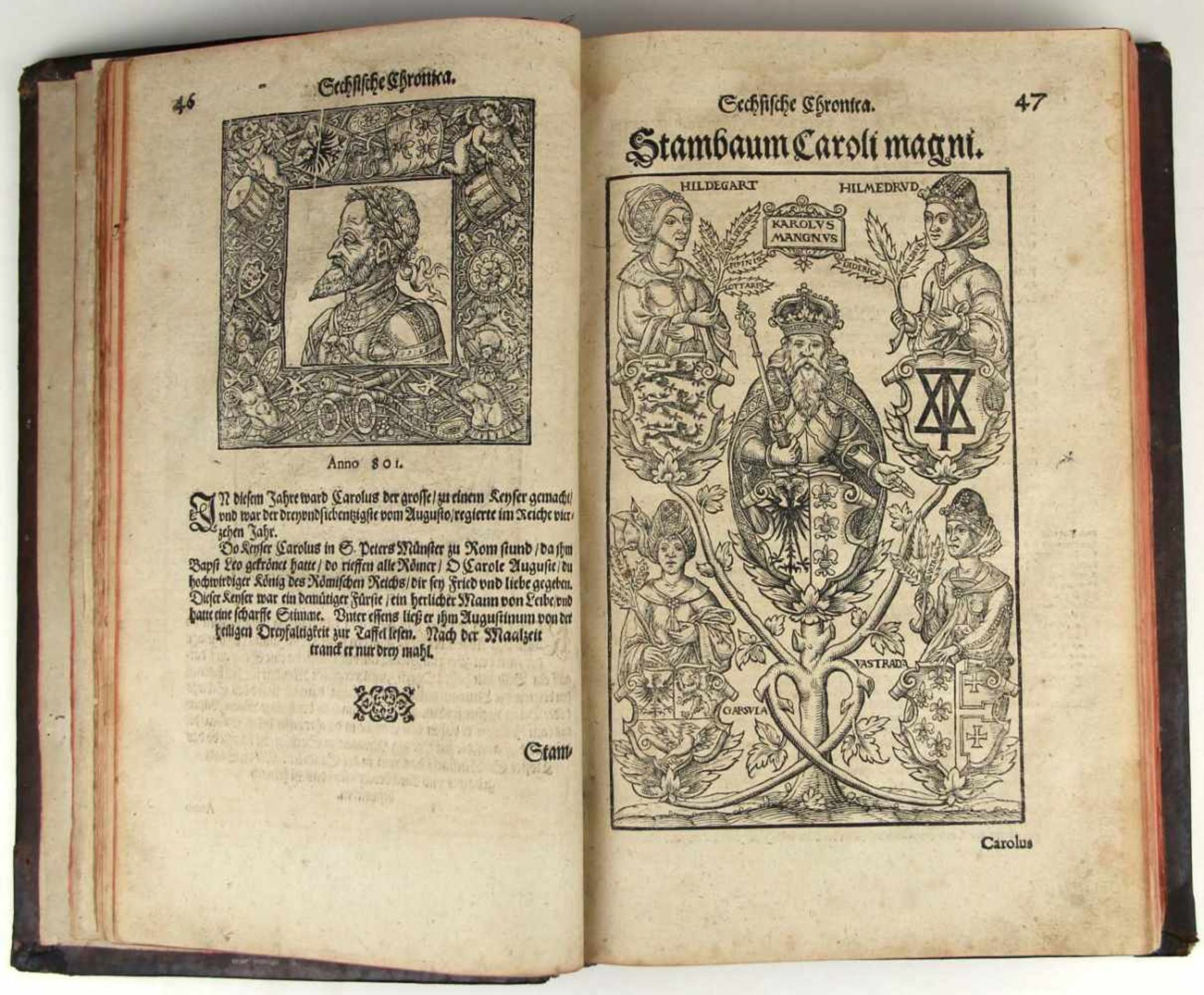 Pomarius, Johannes (d. i. Johann Baumgart) und Conrad Bote: Chronica der Sachsen und Nidersachsen. - Bild 3 aus 5