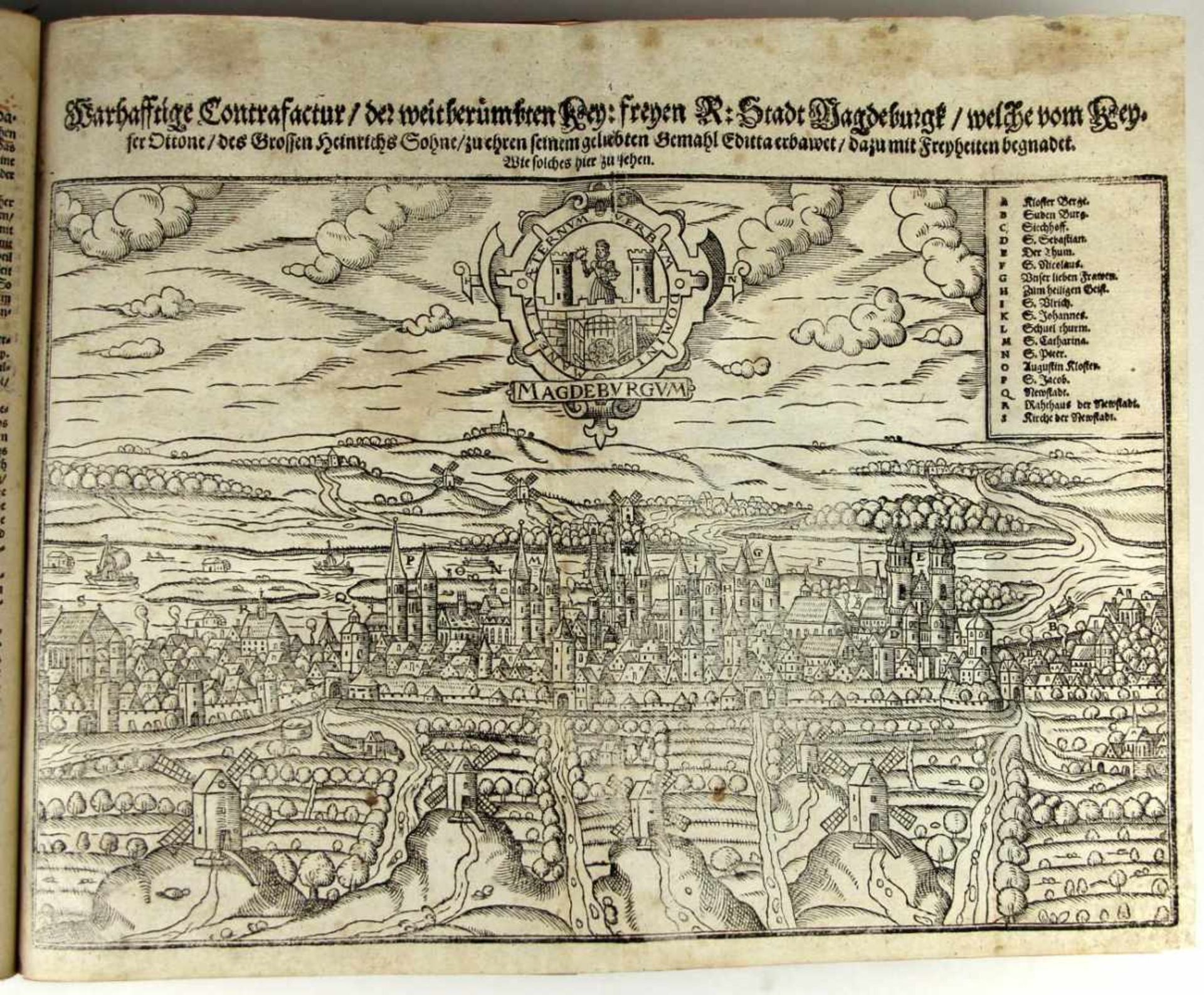 Pomarius, Johannes (d. i. Johann Baumgart) und Conrad Bote: Chronica der Sachsen und Nidersachsen. - Bild 5 aus 5