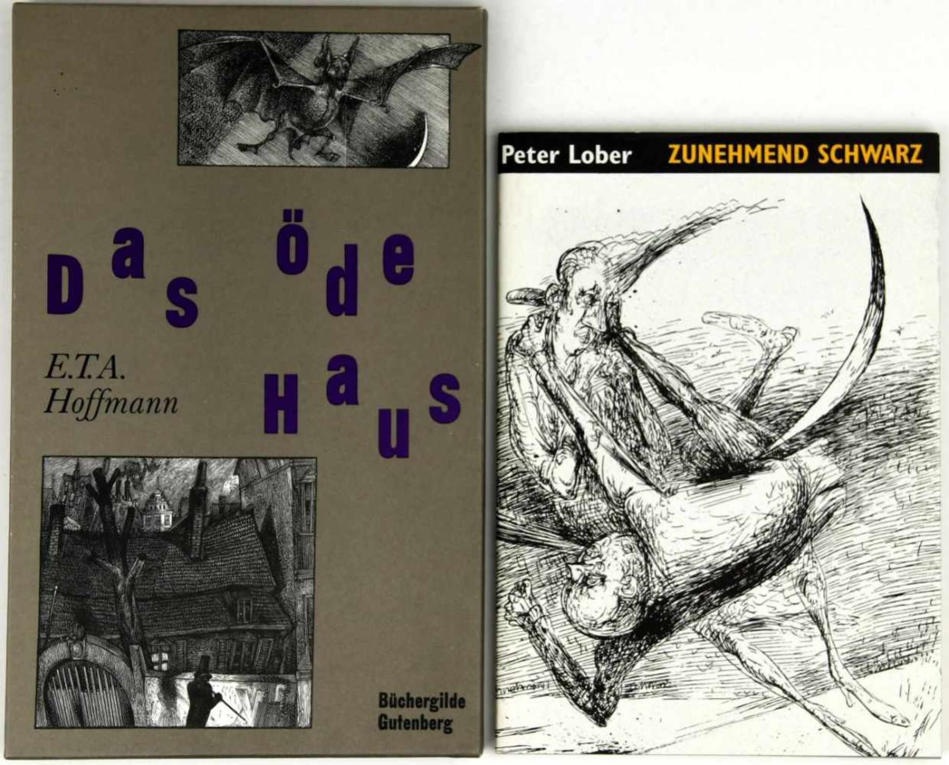 Faber & Faber. - Die Graphischen Bücher. Erstlingswerke deutscher Autoren des 20. Jahrhunderts. 3 ( - Bild 2 aus 3