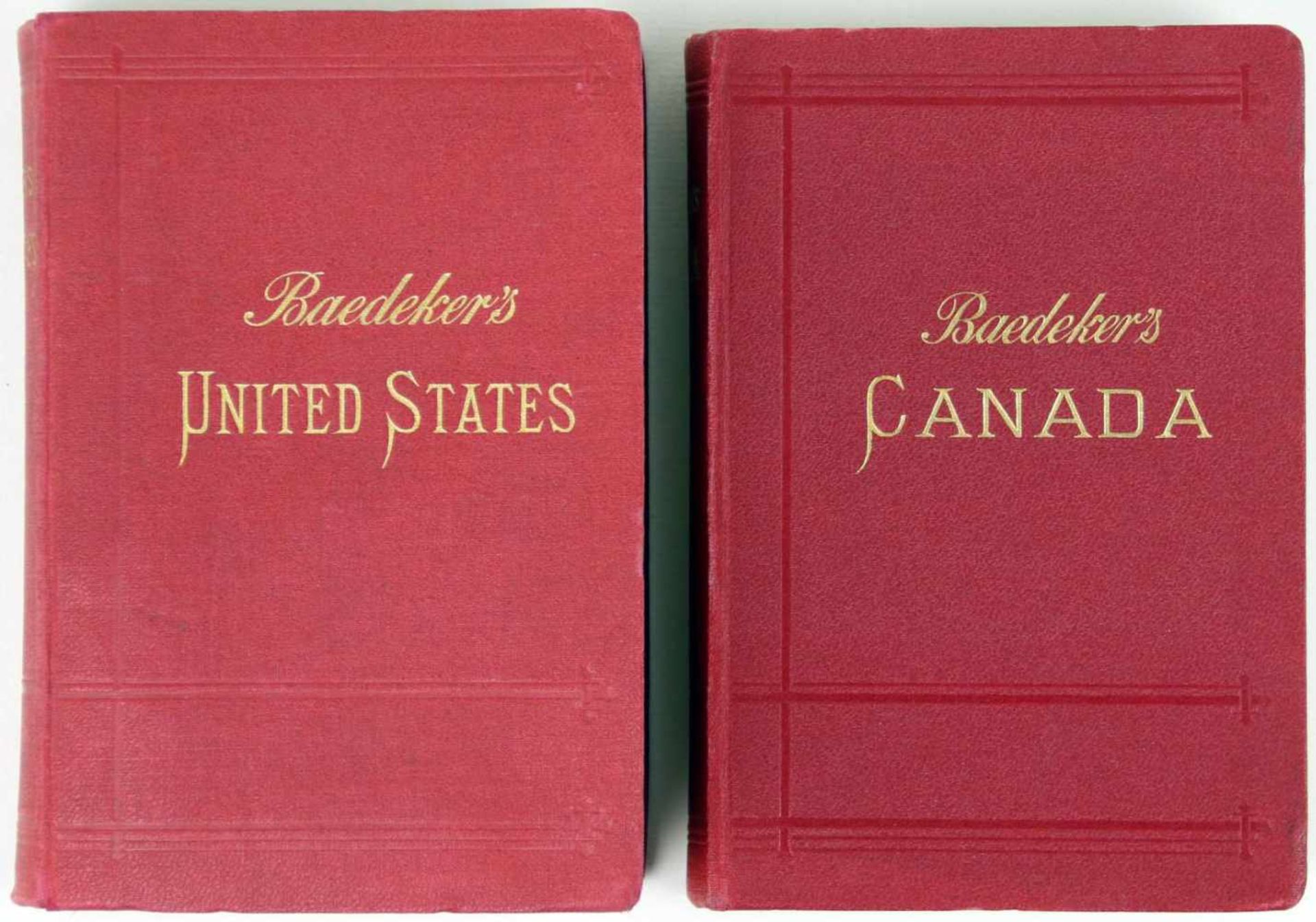 Baedeker, Karl: The United States with an Excursion into Mexico. Handbook for Travellers. Third