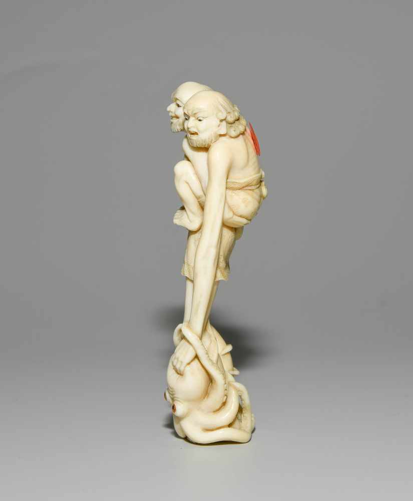 *Netsuke von Takayama Meikei (geb.1932) - Image 3 of 10