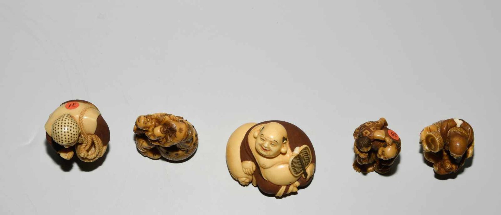 *5 Netsuke - Bild 7 aus 7