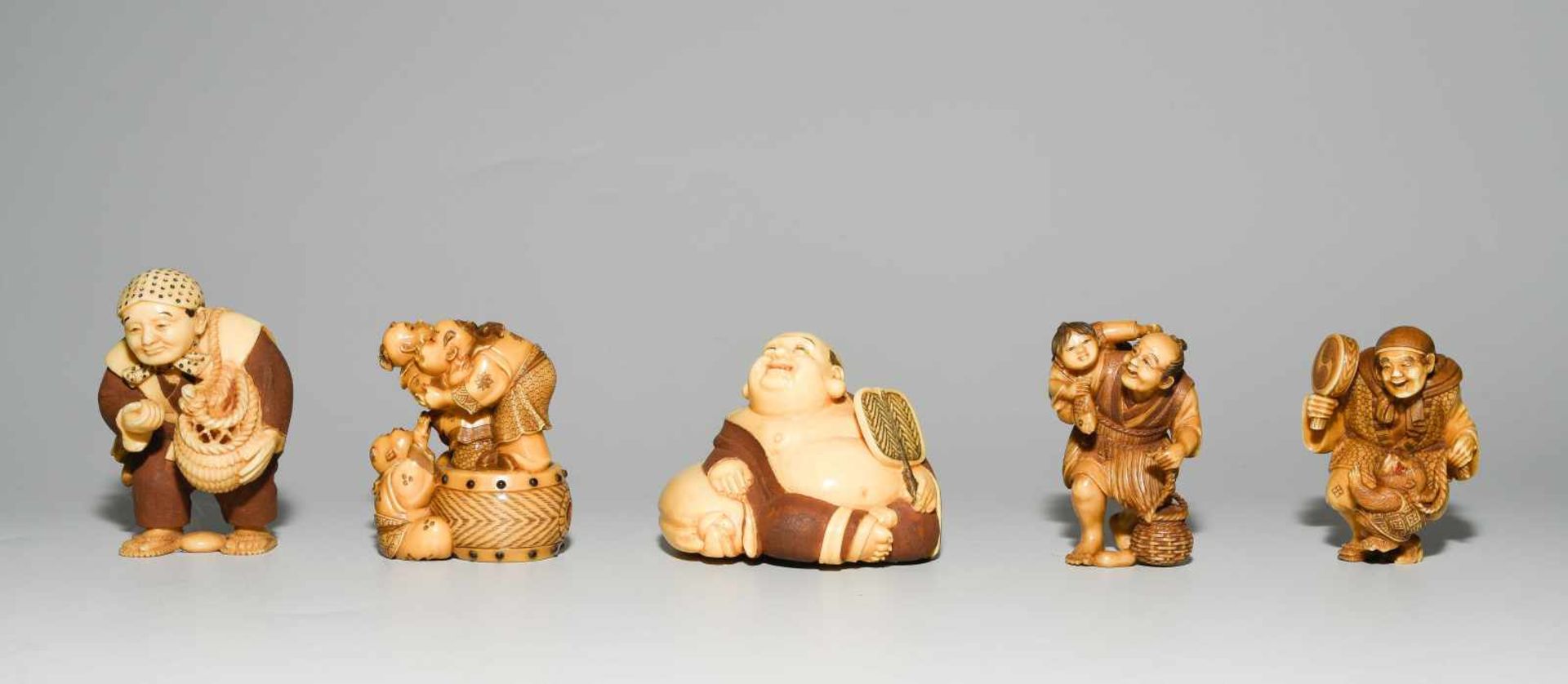 *5 Netsuke - Bild 2 aus 7