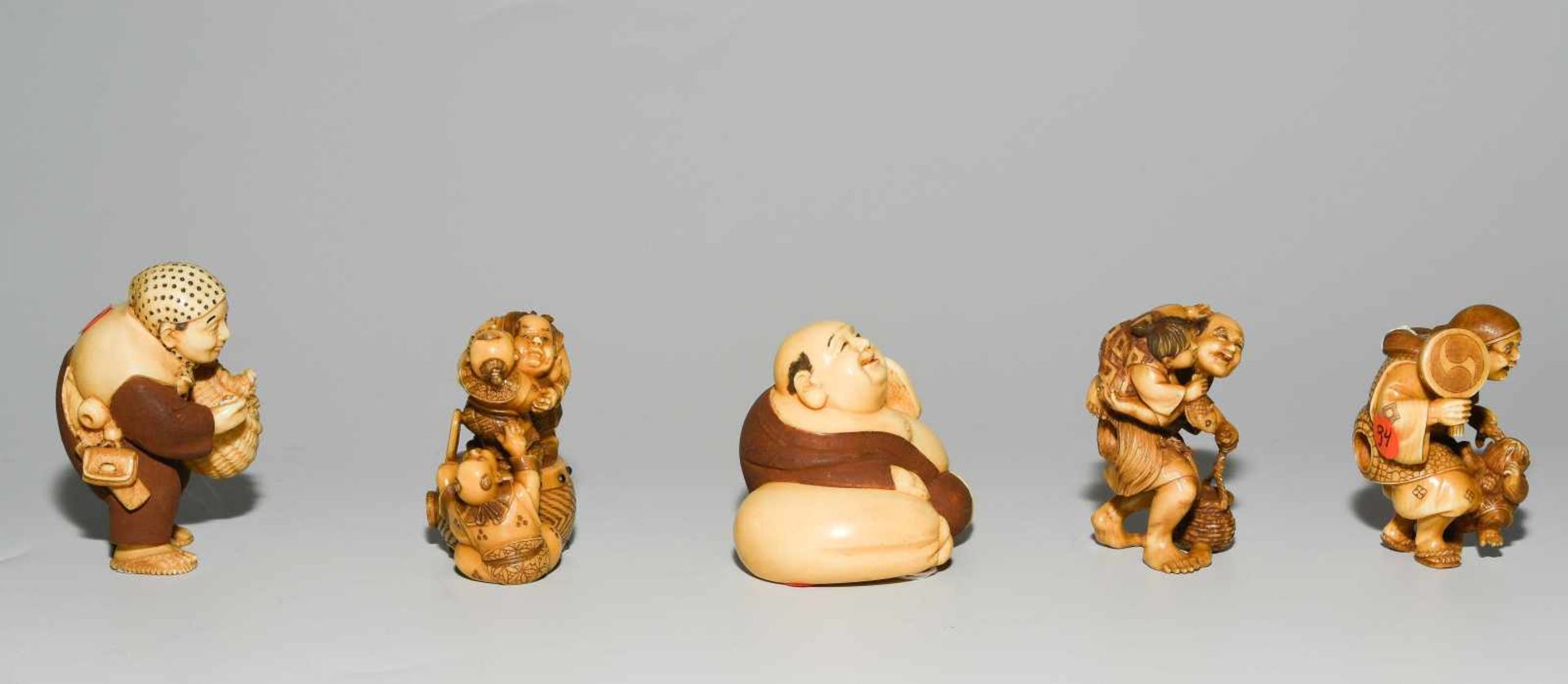 *5 Netsuke - Bild 5 aus 7