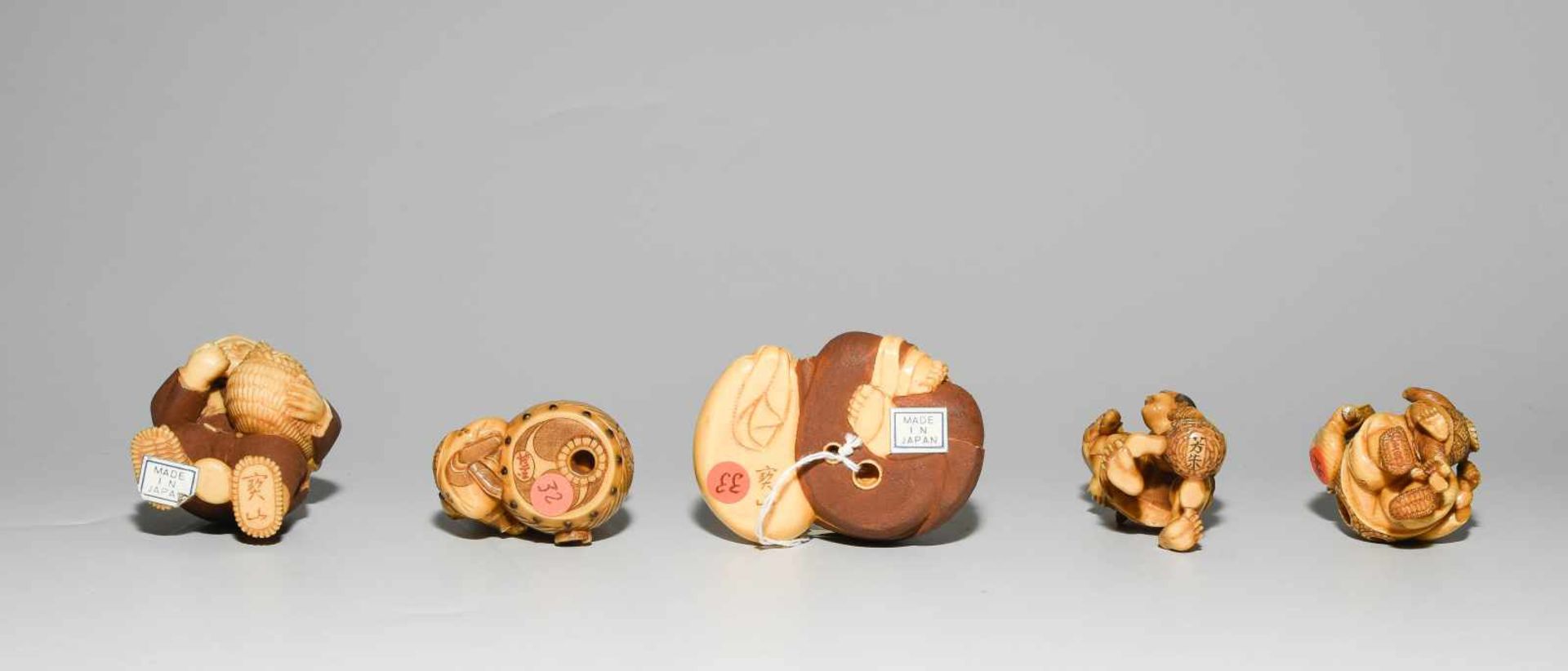 *5 Netsuke - Bild 6 aus 7