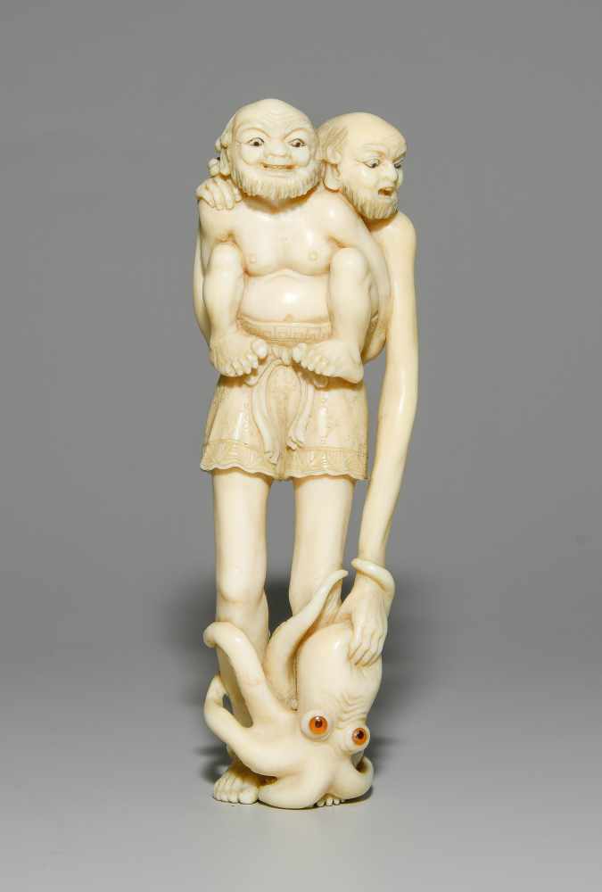 *Netsuke von Takayama Meikei (geb.1932) - Image 2 of 10