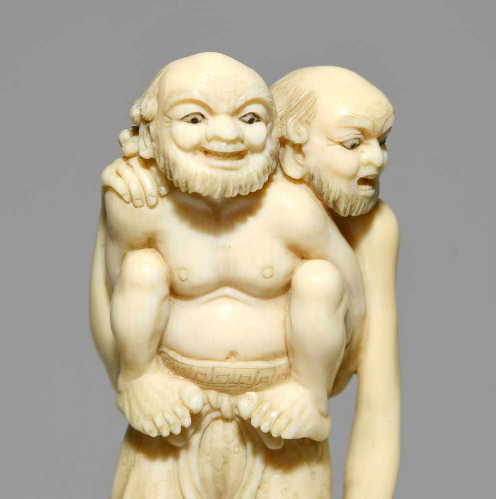 *Netsuke von Takayama Meikei (geb.1932) - Image 6 of 10