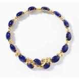 *Lapislazuli-Brillant-Collier