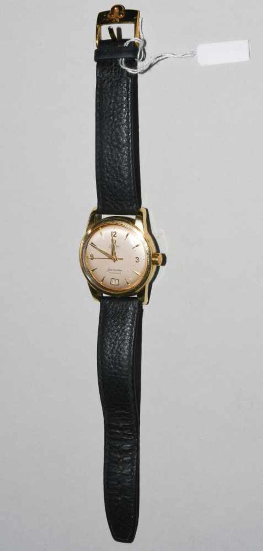 Omega Seamaster Calendar Runde, automatische Armbanduhr 1954 mit Hammerautomat in Edelstahlgehäuse - Bild 3 aus 6