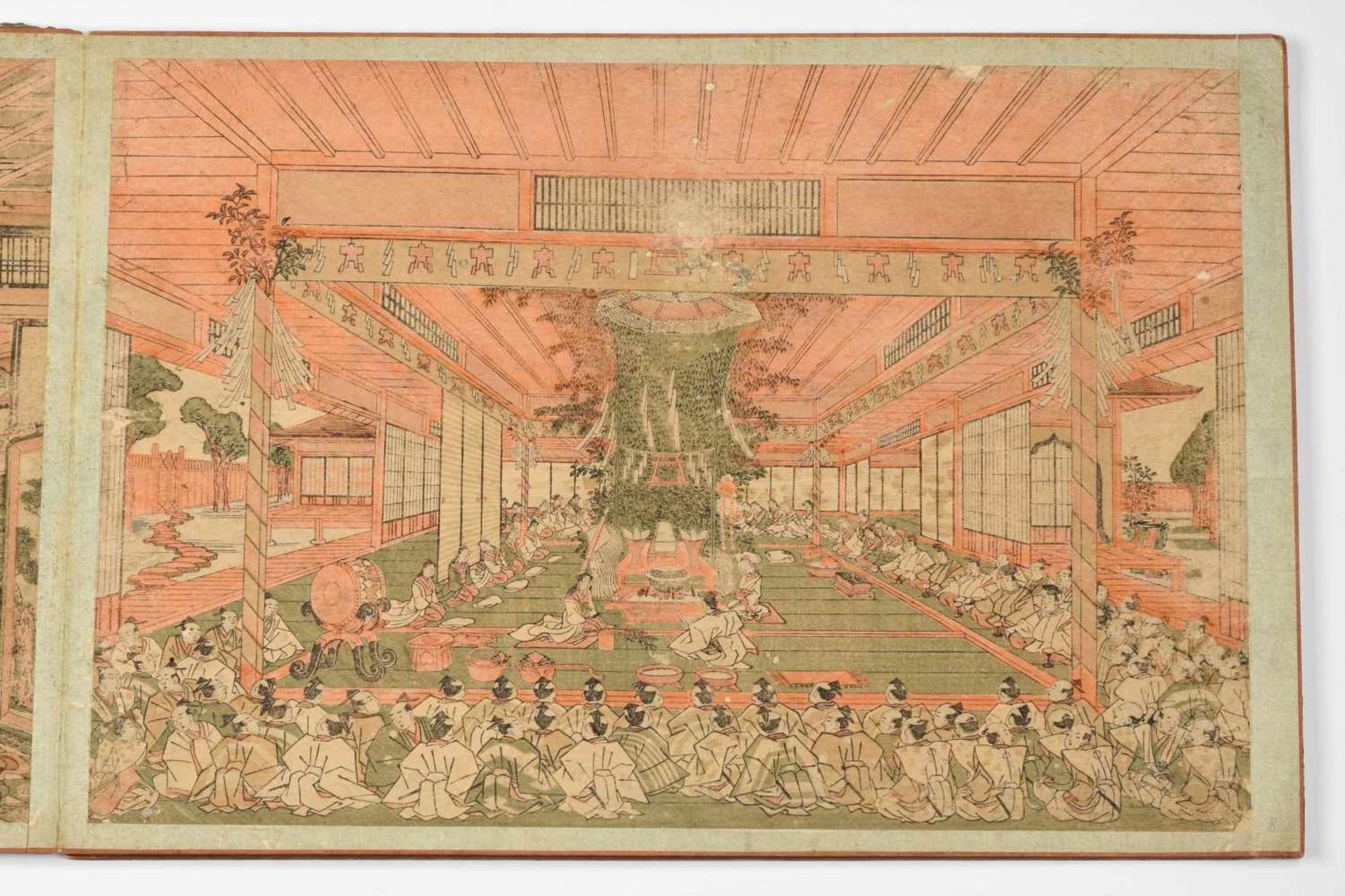 Utagawa Toyoharu (1735–1814)Album mit 10 Nishiki-e. Um 1764–1789. "Ukie Wakoku no Keiseki, - Bild 15 aus 18