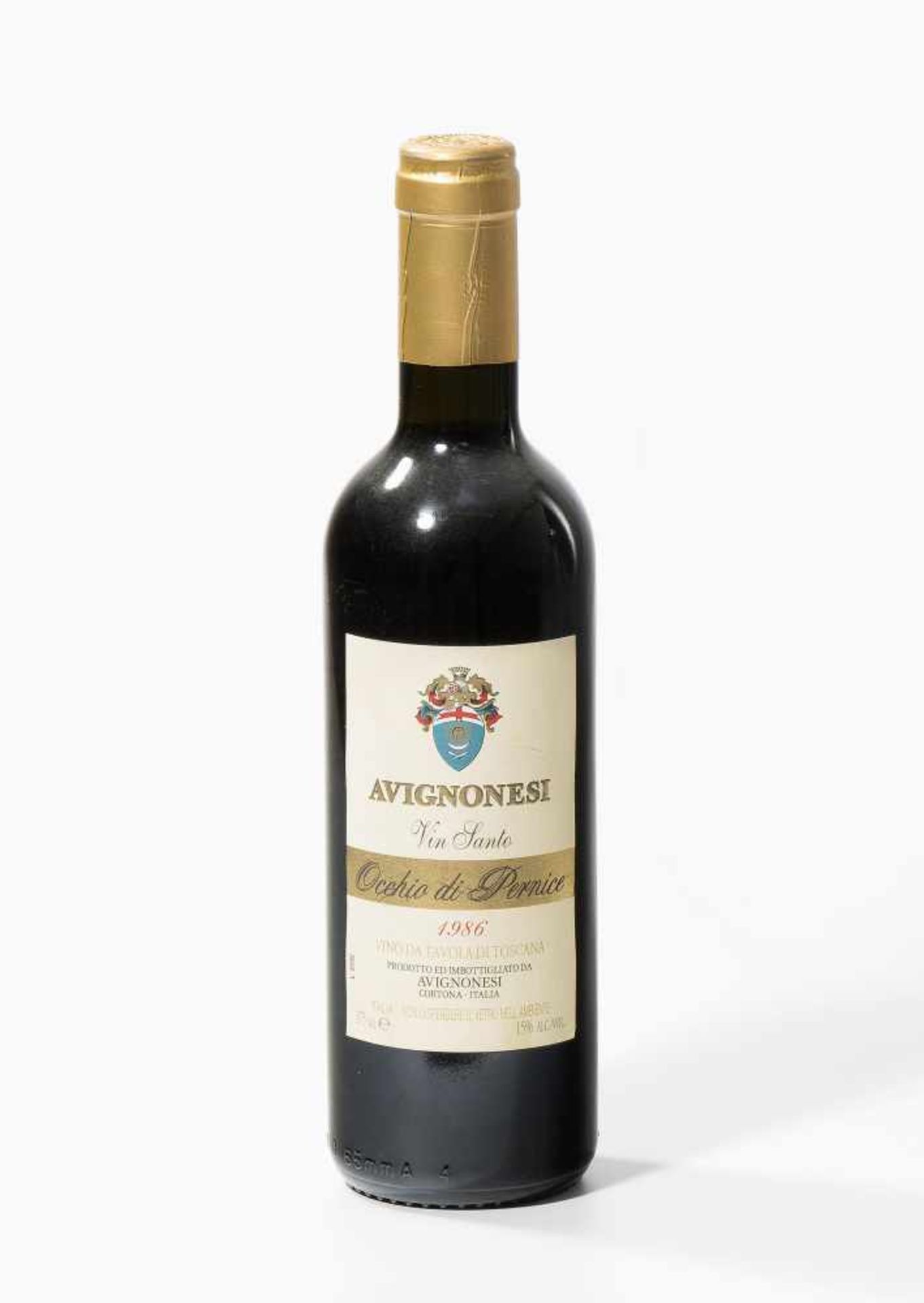 Vin SantoOcchio di Pernice, Avignonesi, 1986. 1 Flasche. 375 ml.