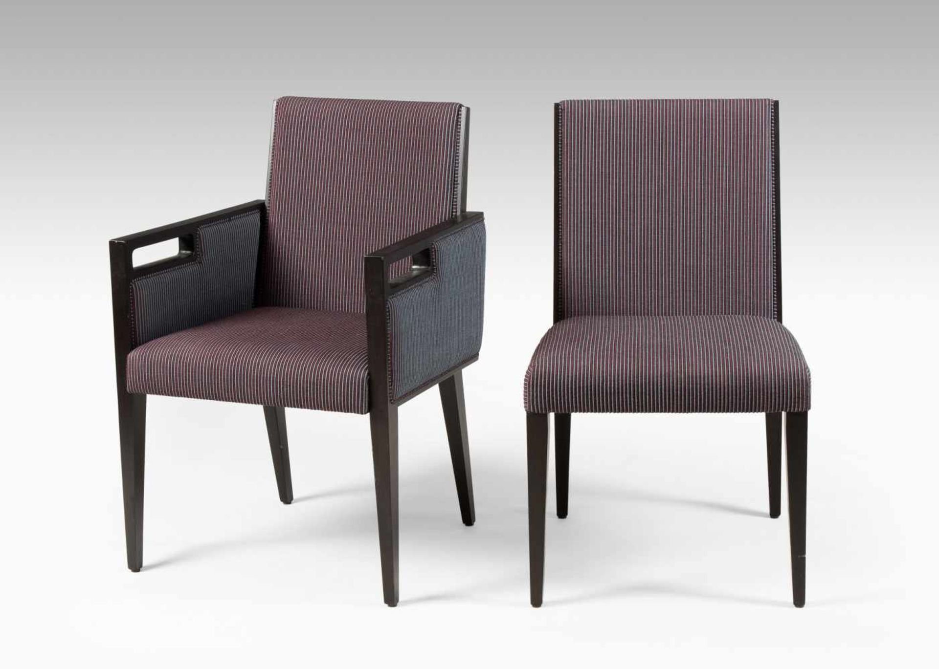 Werther Toffoloni2 Stühle (mit und ohne Armlehne) "ELIPS XCAP". Entwurf: 2011. Hersteller: