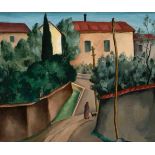 Paresce, René(Genf 1886–1937 Paris)Paesaggio di Toscana. 1923. Öl auf Leinwand. Unten rechts