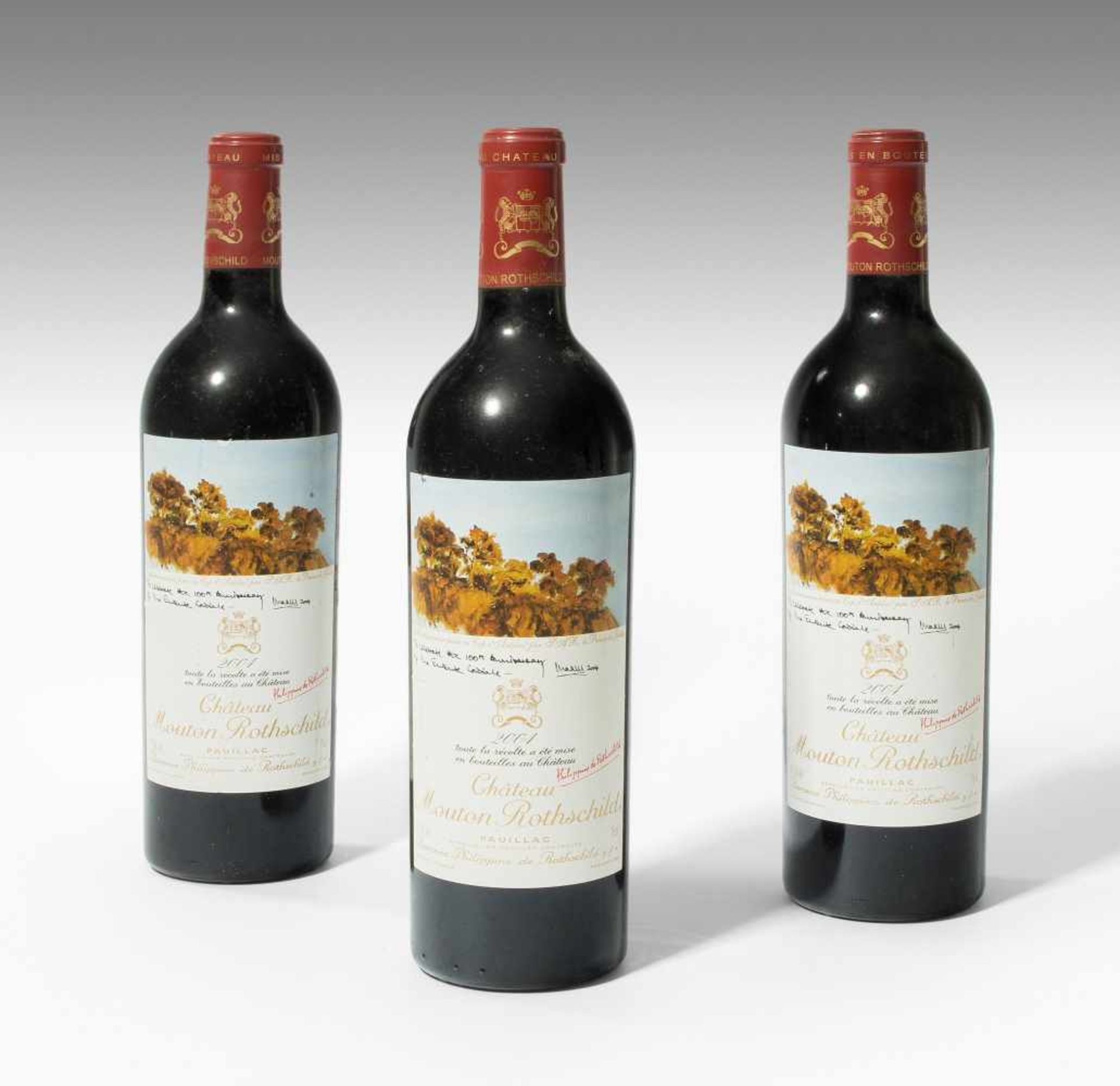 Chateau Mouton Rothschild2004. 1er Grand Cru. Pauillac. 3 Flaschen.