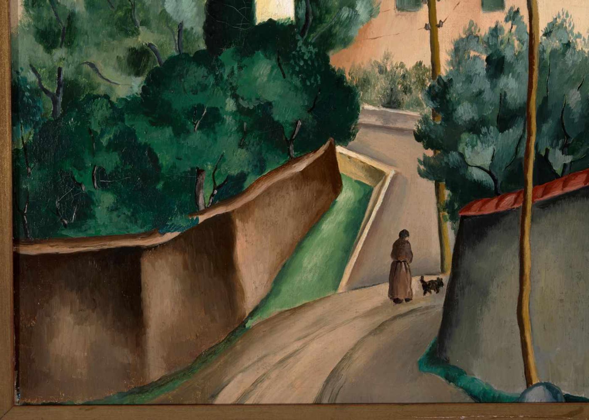 Paresce, René(Genf 1886–1937 Paris)Paesaggio di Toscana. 1923. Öl auf Leinwand. Unten rechts - Bild 5 aus 8