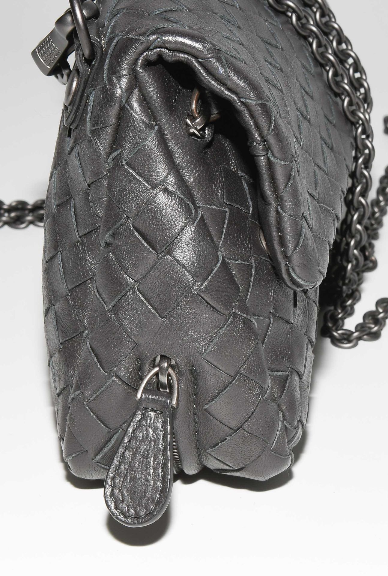 Bottega Veneta, kleine Schultertasche "Messenger" - Image 6 of 11