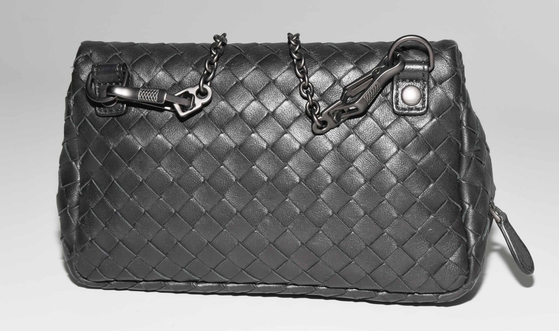 Bottega Veneta, kleine Schultertasche "Messenger" - Image 5 of 11