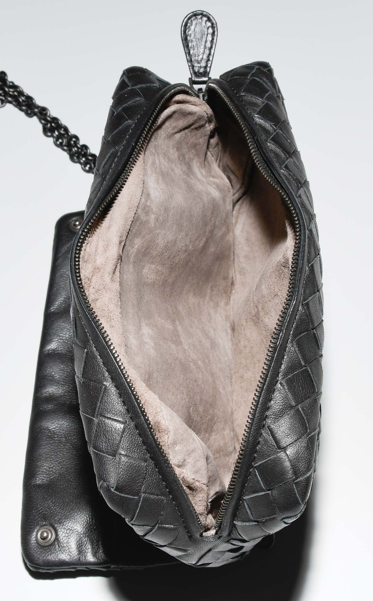 Bottega Veneta, kleine Schultertasche "Messenger" - Image 11 of 11