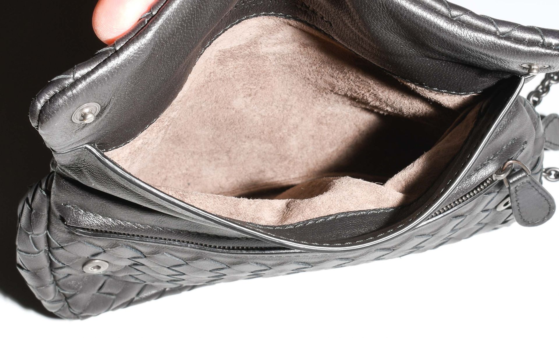 Bottega Veneta, kleine Schultertasche "Messenger" - Image 10 of 11