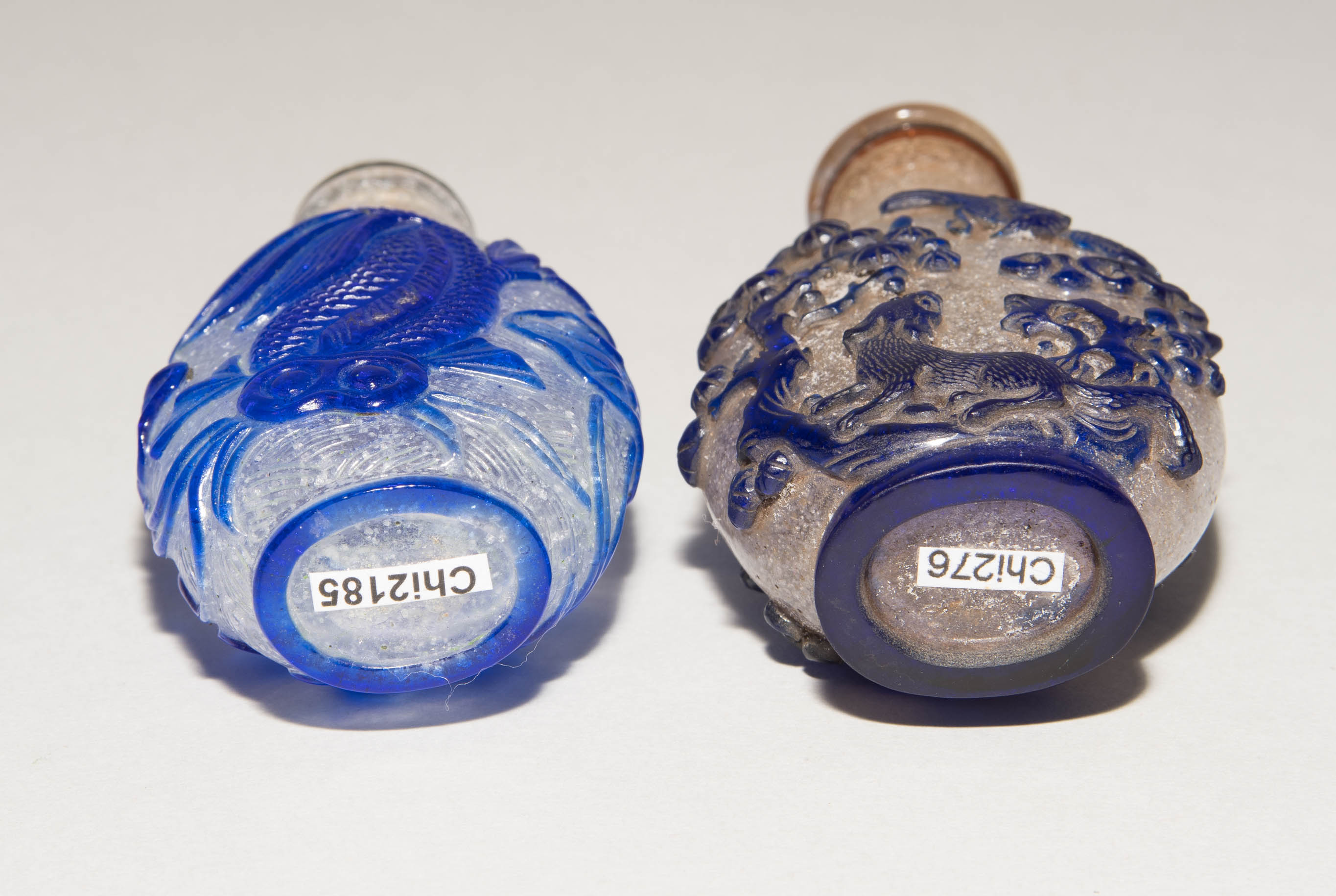 Lot: 5 Überfangglas Snuff Bottles - Bild 6 aus 23