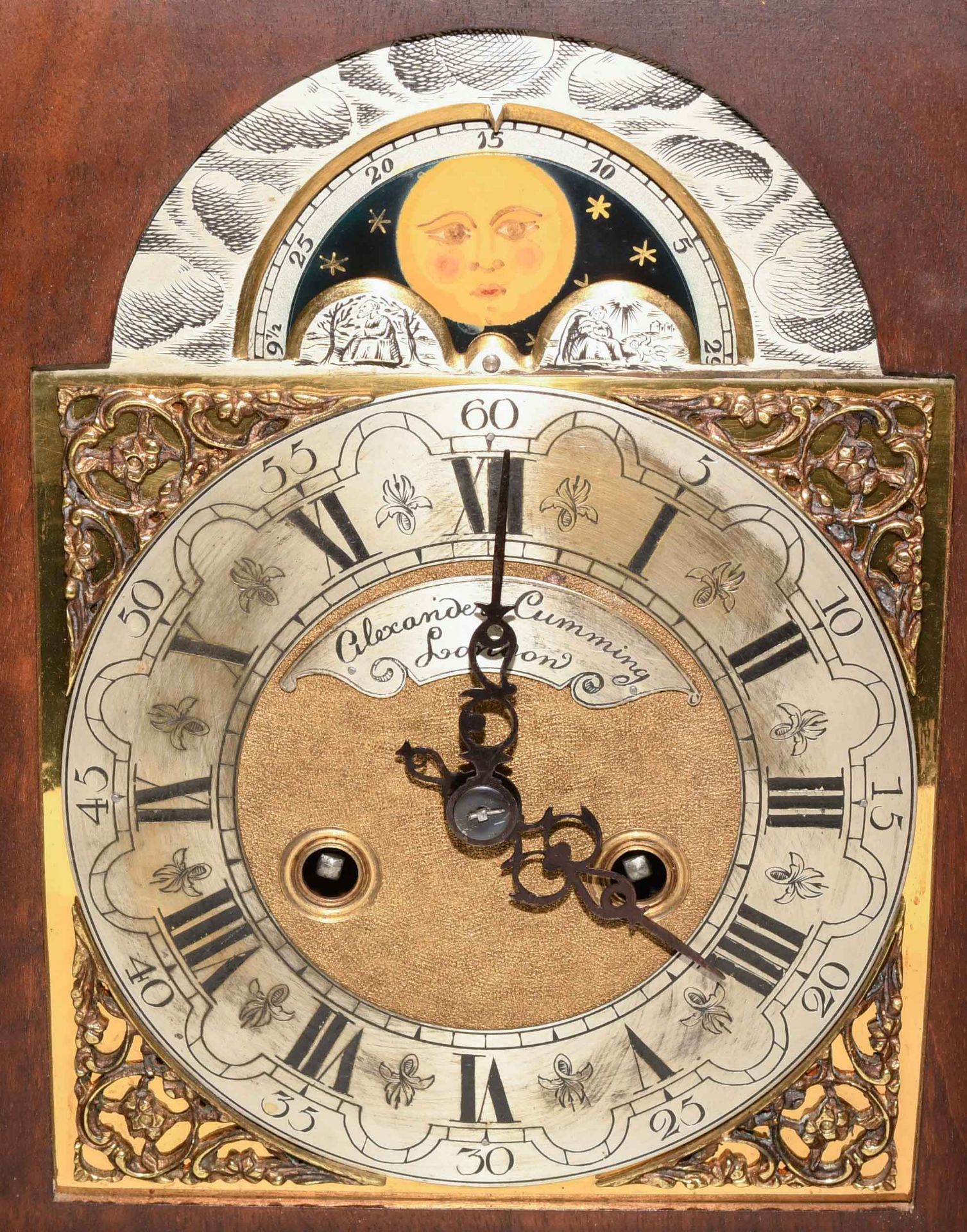 Bracket Clock Alexander Cumming - Image 3 of 8