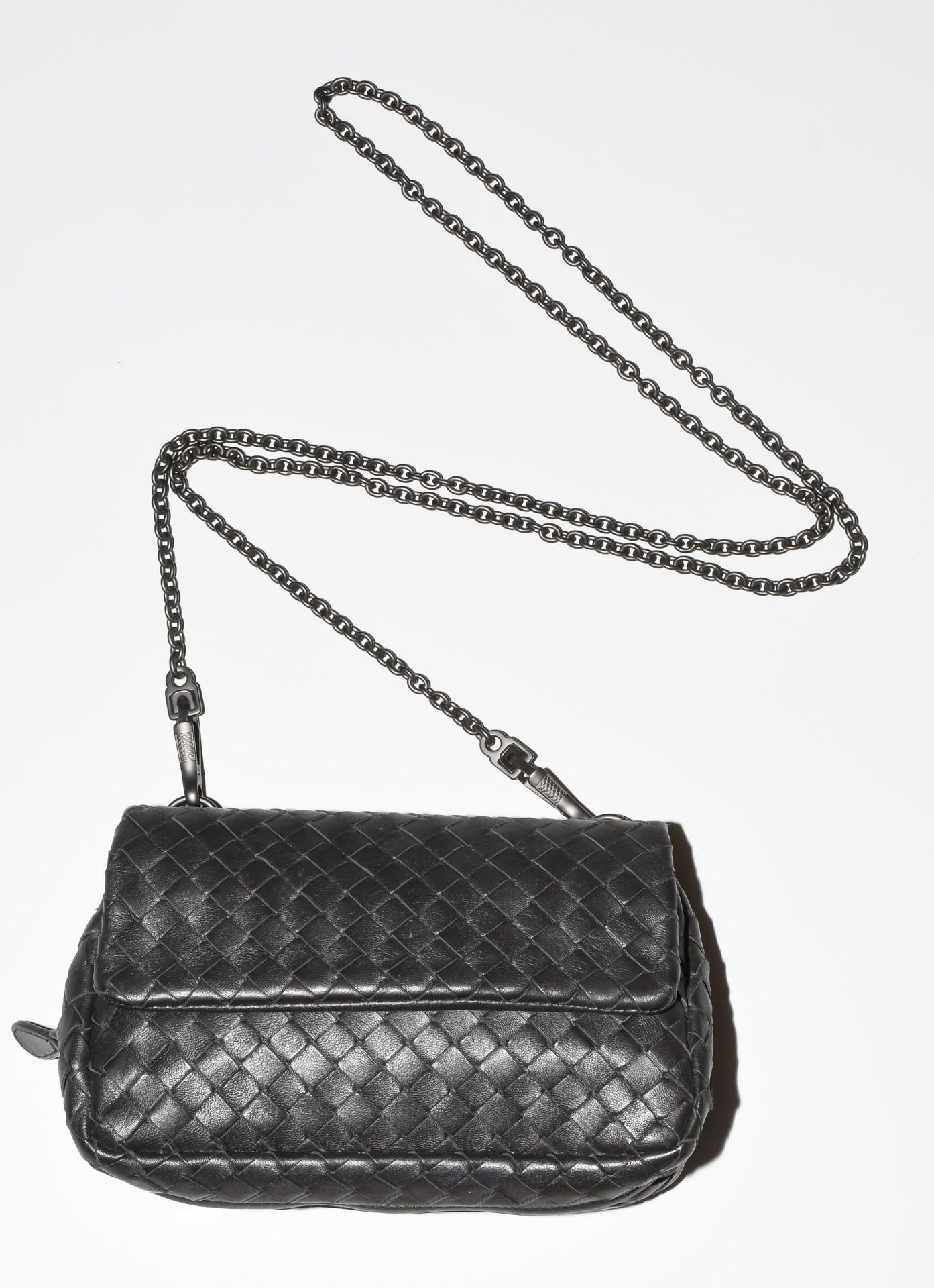 Bottega Veneta, kleine Schultertasche "Messenger" - Image 2 of 11