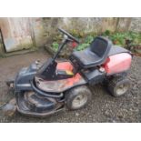 A Jonsered Front Mounted Lawn Mower.