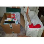 A quantity of Items to include a Childs Cot (Santa present).