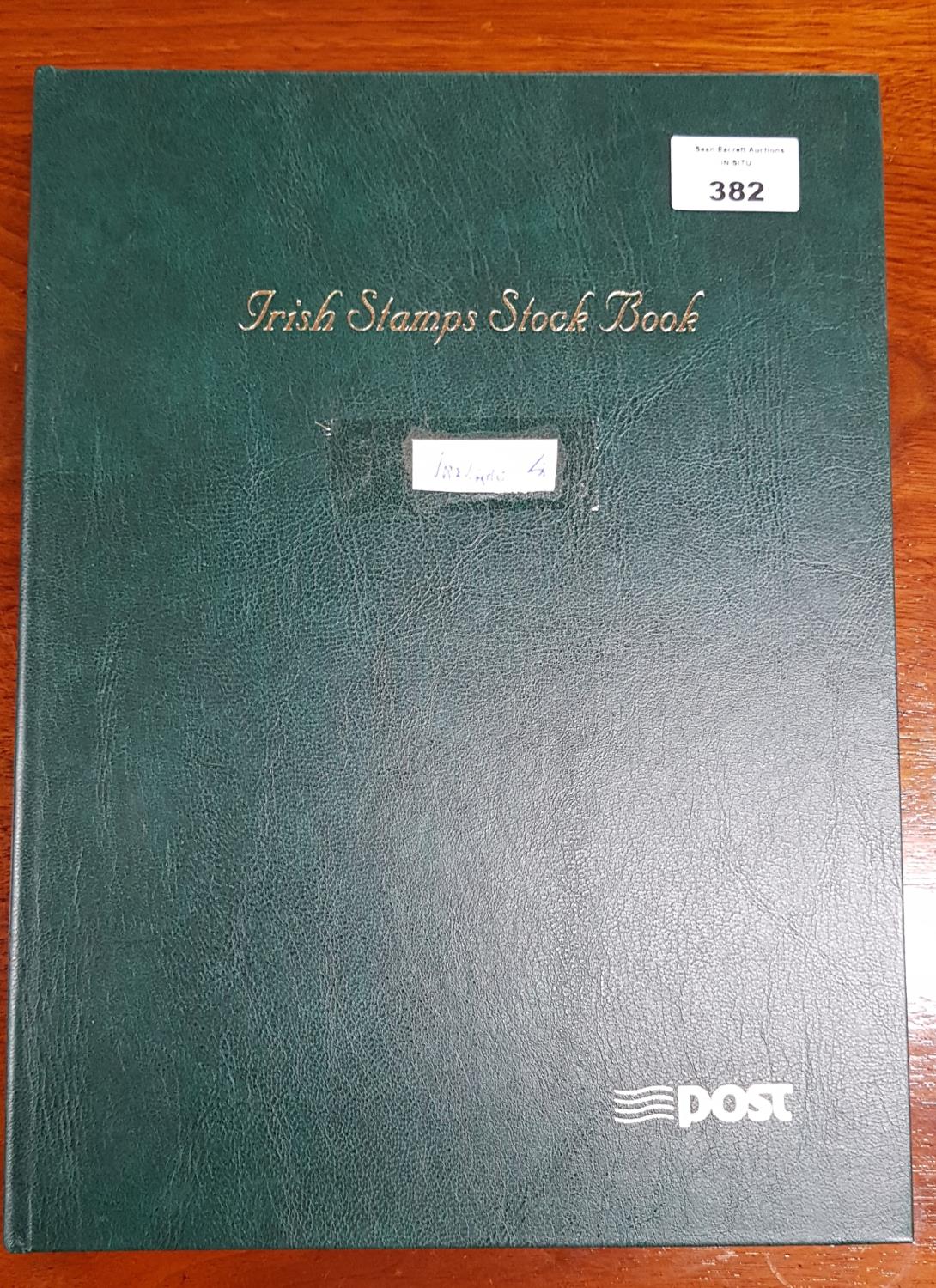 A Stock Book containing Stamps from Ireland and United Nations including sheetlets.