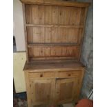 A Pine Dresser.