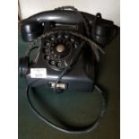 A Vintage Bakelite Telephone.