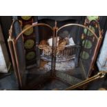 Withdrawn: A 19th Century cast iron Skillet and a Firescreen.