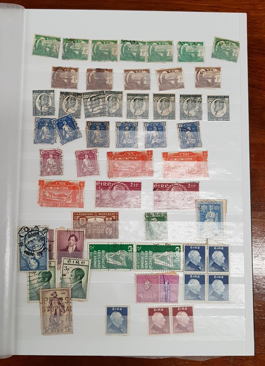 A Stock Book containing Stamps from Ireland from 1922 - 1967 including early sheetlets. - Image 5 of 5