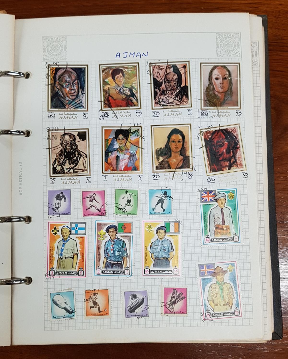 A Stock Book containing Stamps from the Middle East, Africa, Europe and Russia, a smaller stock book - Image 3 of 11