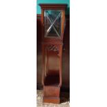 A very unusual Edwardian Mahogany Display Cabinet/Pedestal, H 136 x 30 x 30 cms.