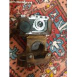 A 1950's Russian Zorki Camera.