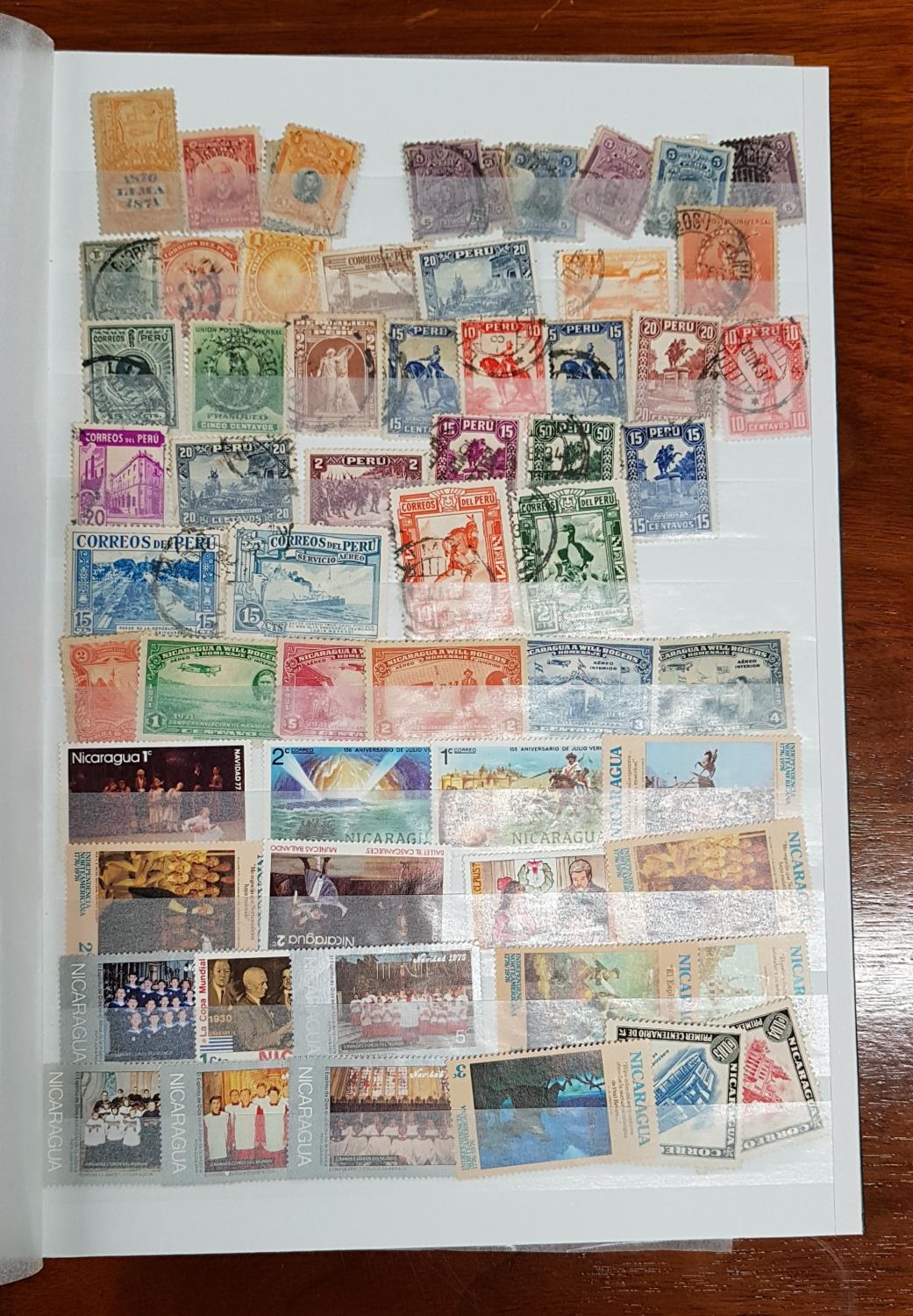 A Stock Book containing Stamps from South America and Europe - Image 4 of 5