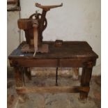 A 19th Century Separator on Stand. 86 x 62 x 108 H cm.