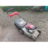 A Castle Garden 160cc Push Lawn Mower.