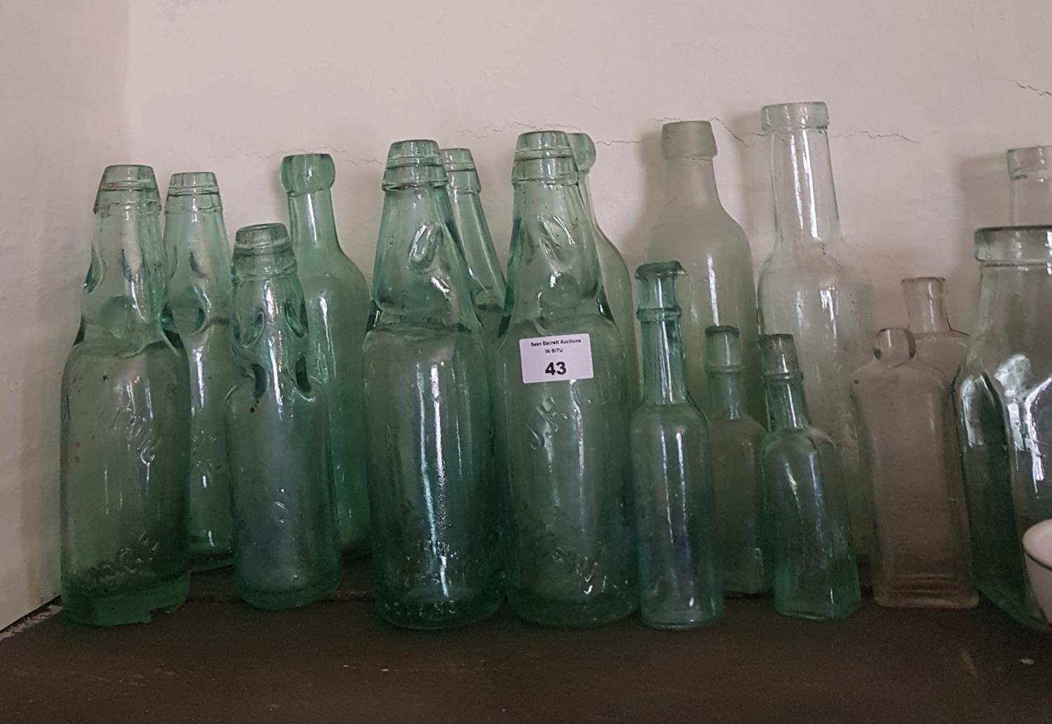 A quantity of Lemonade Bottles from Newbridge etc.