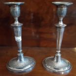 A good pair of 19th Century Candlesticks.