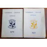 A quantity of Newbridge College Annuals.