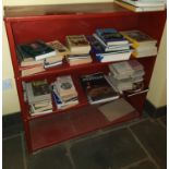 A set of Metal Open Bookshelves.