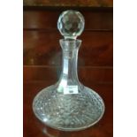 A Waterford Crystal Ships Decanter.