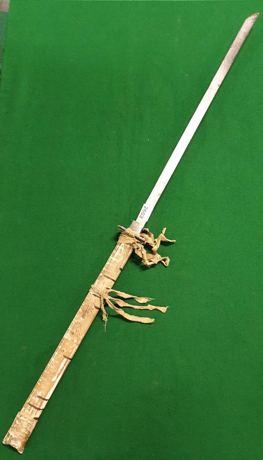 A Blind Swordsman Sword. (Prop). (1) (24) AP 134.